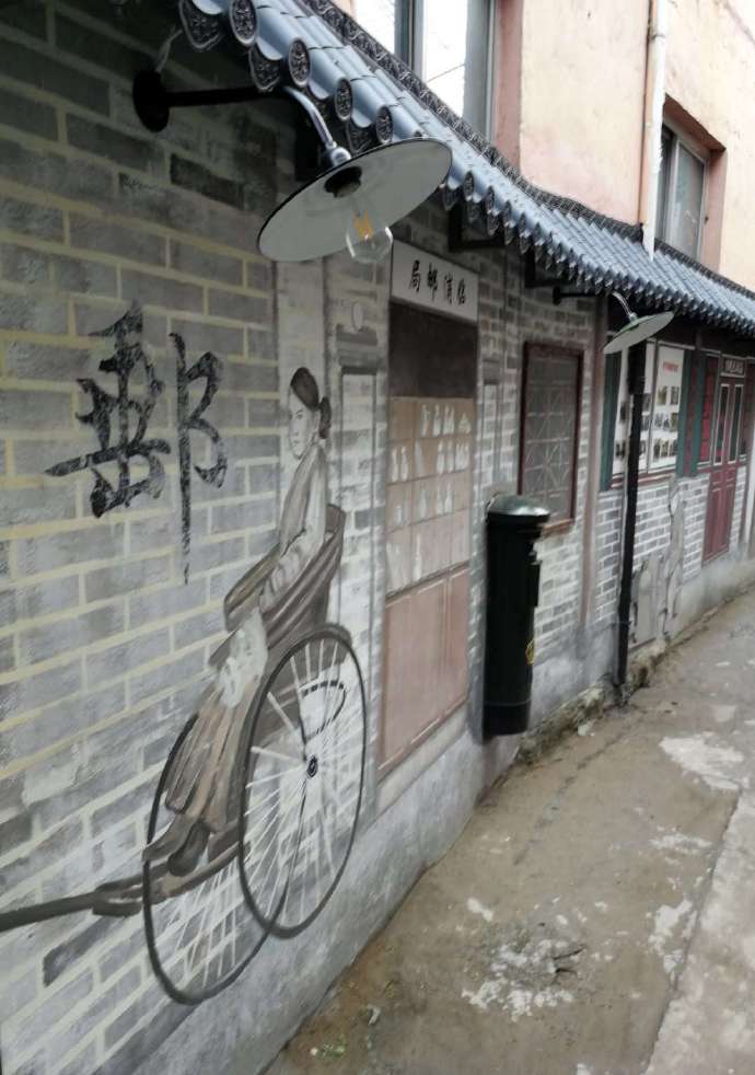 萧山临浦老街夜景,老街临浦镇