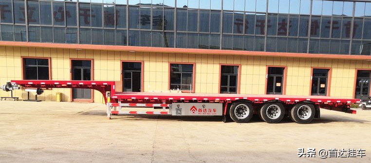 首达汽车新一代低平板半挂车如何兼具轻量化与高承载