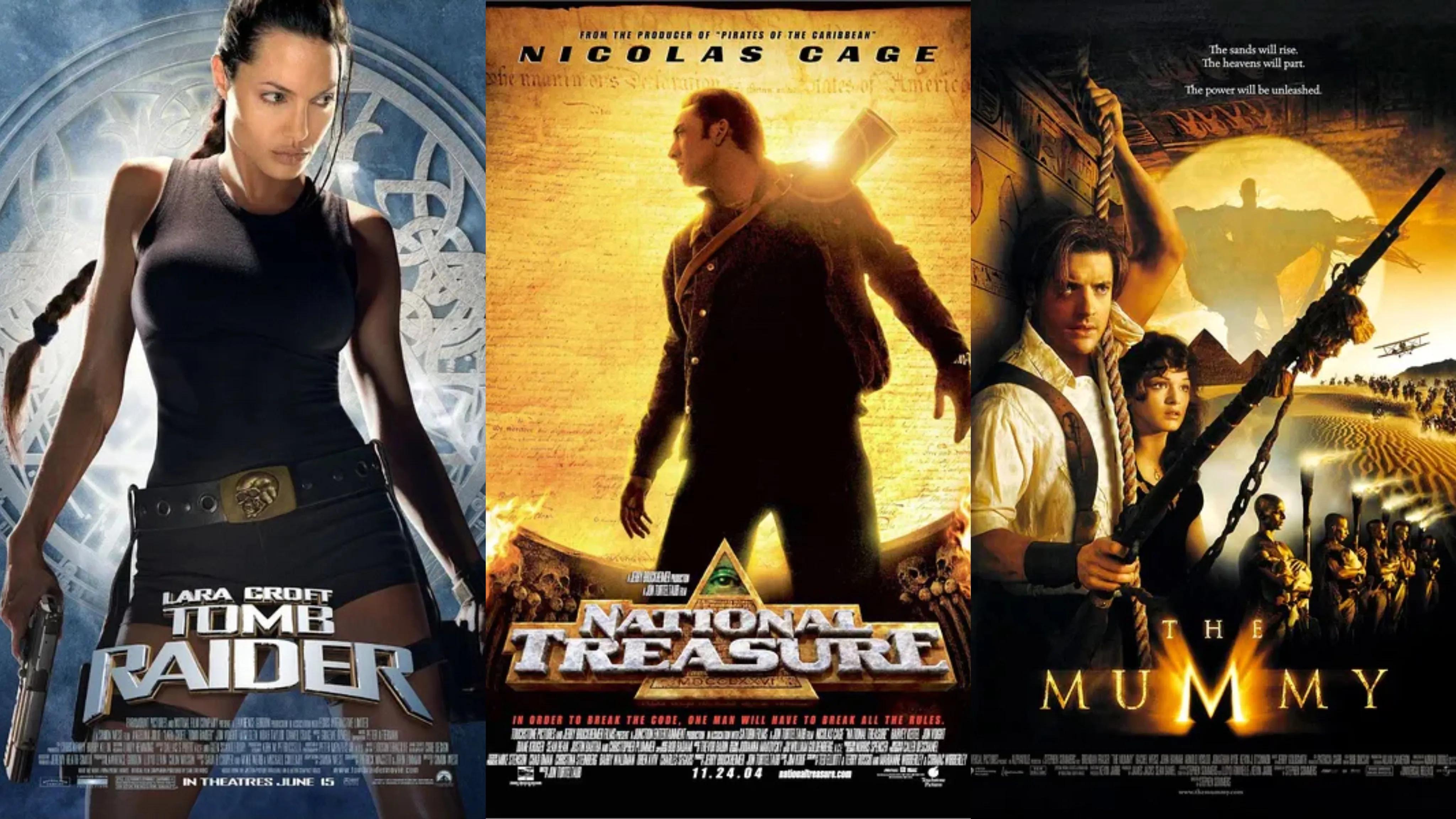 一起回顾经典老剧,90年代探险老电影夺宝奇兵美国