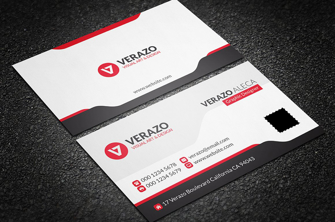 商务名片设计欣赏极致留白,高级商务简约名片设计