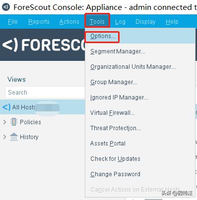 公司的ForeScoutCounterACT准入系统的升级步骤