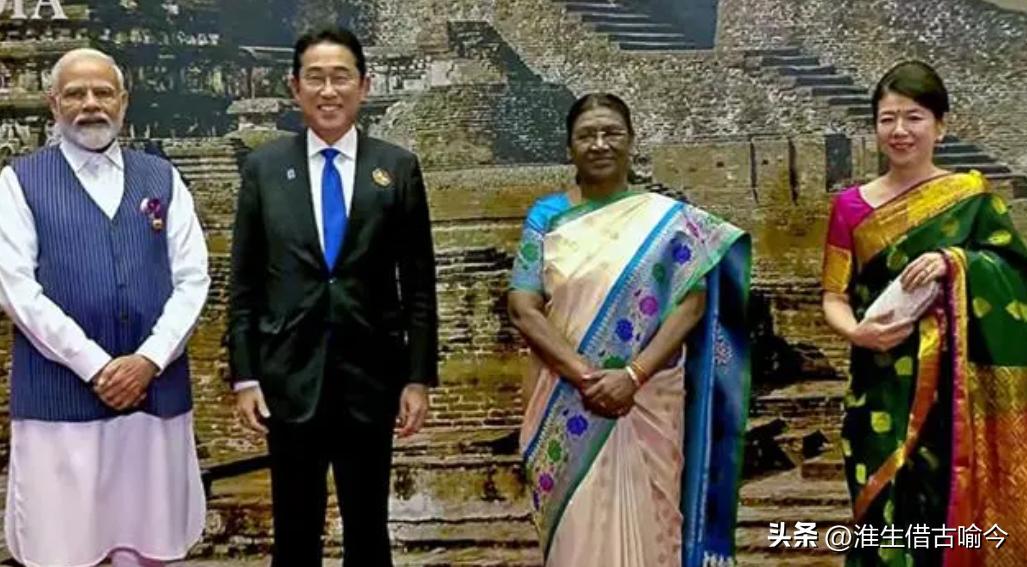 印度峰会上争奇斗艳：韩国第一夫人好嫩，日本第一夫人清新脱俗