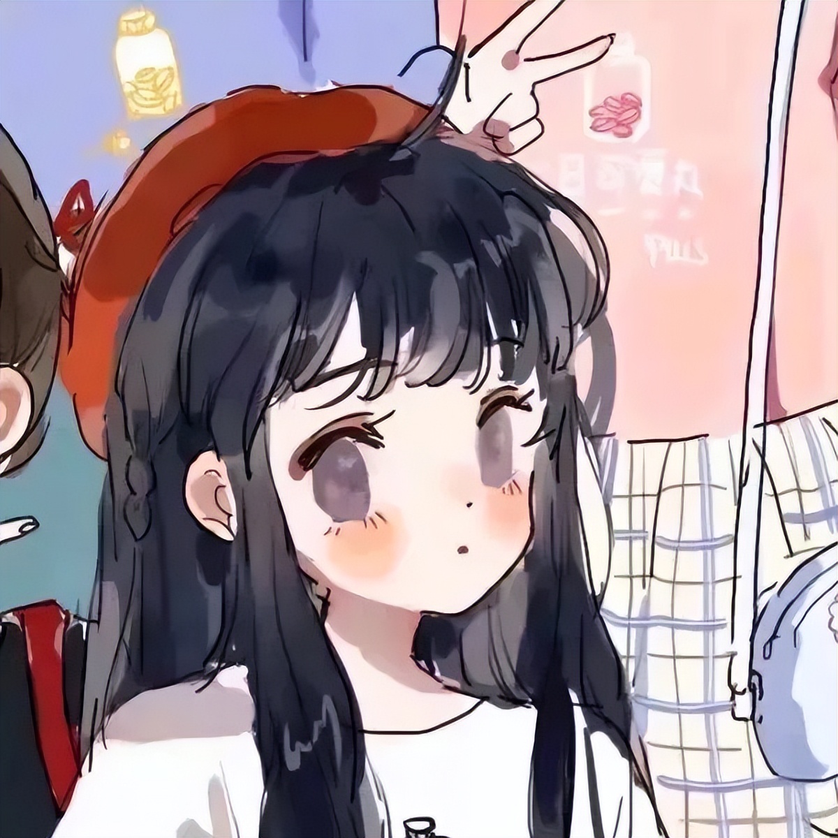 又是闺蜜头像又是情侣头像,小红书女生头像闺蜜头像