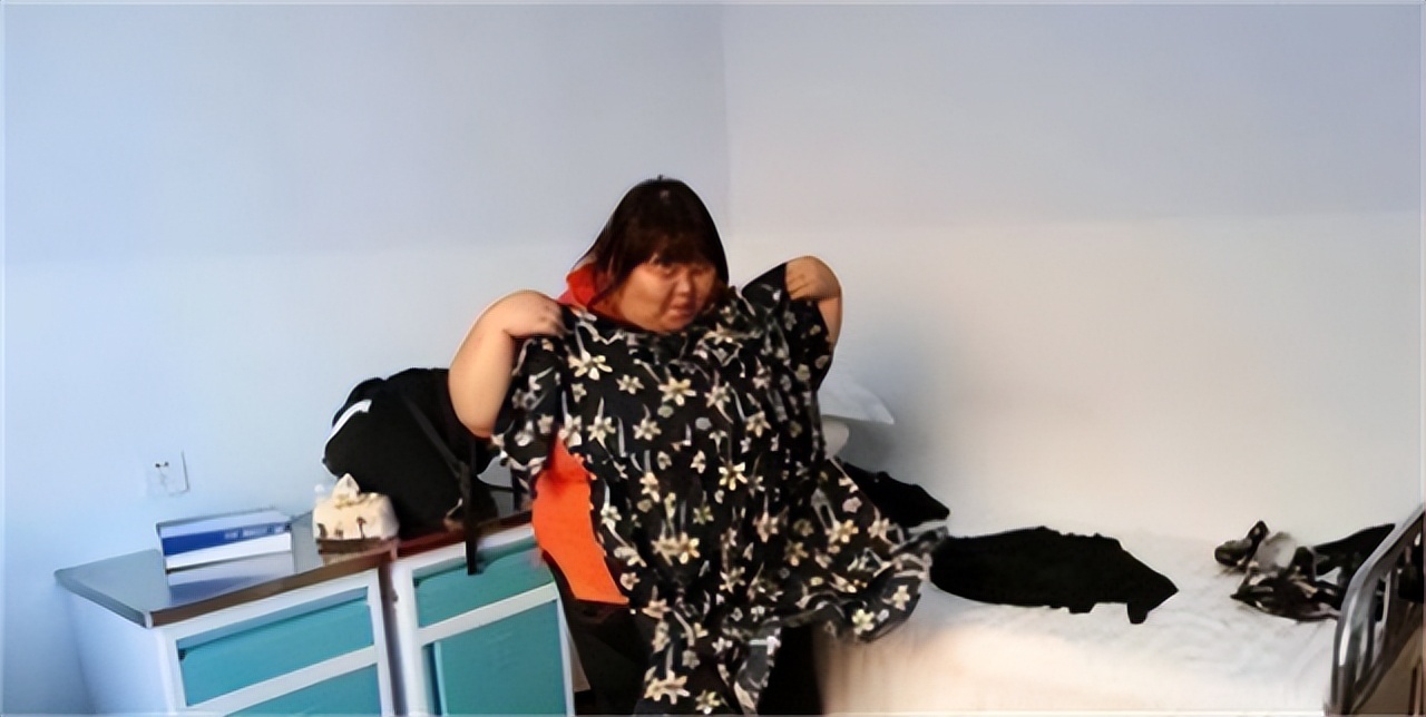 结婚3年校花被丈夫喂胖到332斤,当年校花被丈夫养胖三百多斤