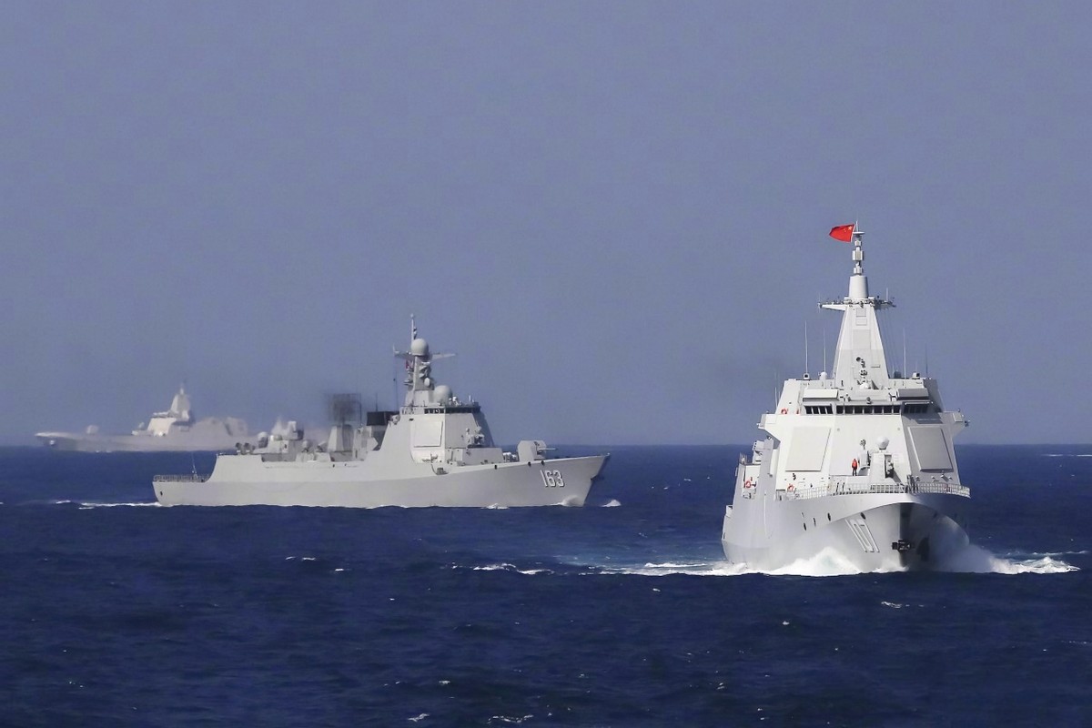 宇宙第一大国韩国海军,中韩海军联合军演