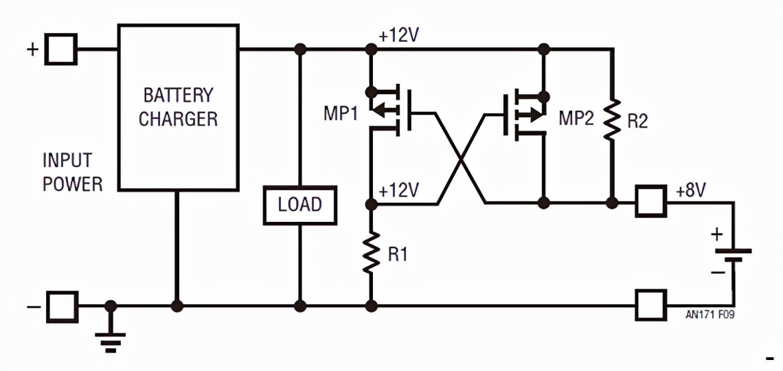 充电器的反向电压,铅酸电池充电器反接保护