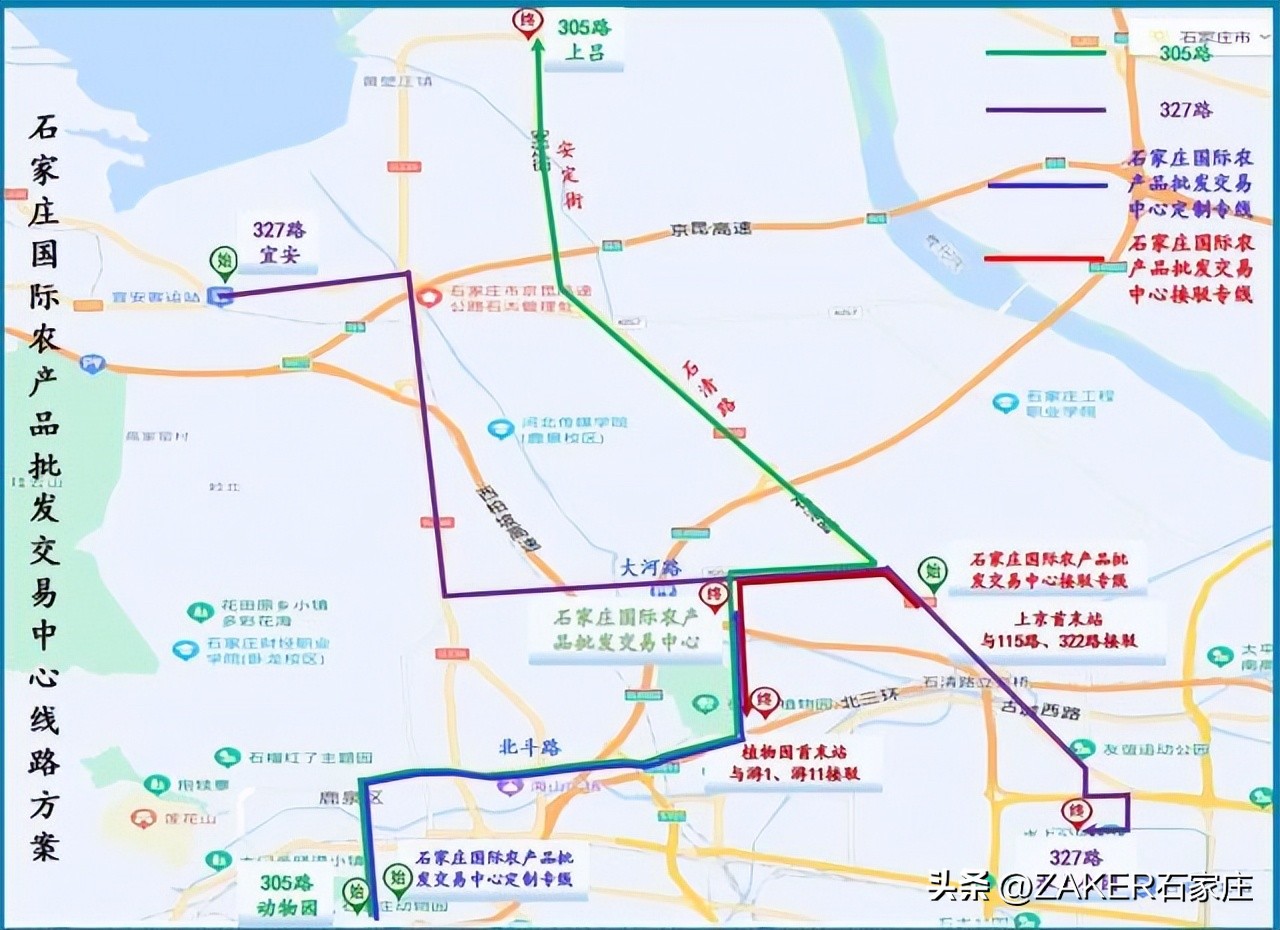 石家庄农批接驳专线,石家庄农批中心接驳专线