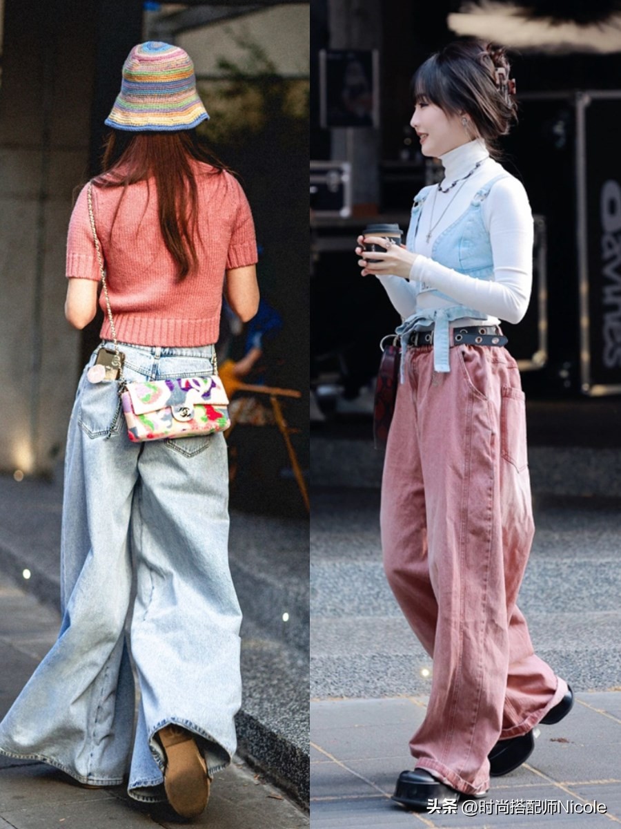 粉色系穿搭秋冬高级感,初秋粉色系穿搭温柔减龄明媚活泼