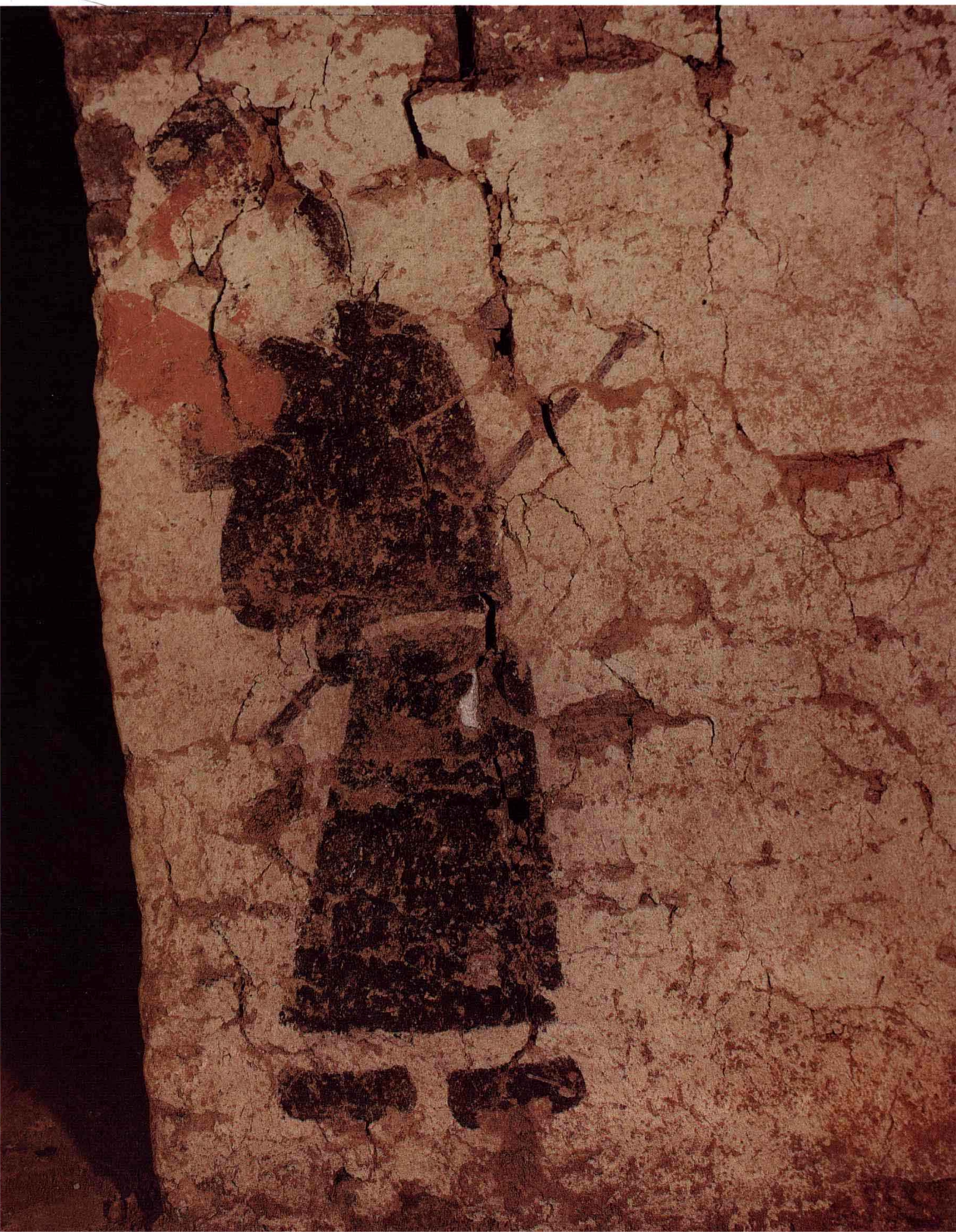 河南出土壁画图片,陕西出土古代壁画展