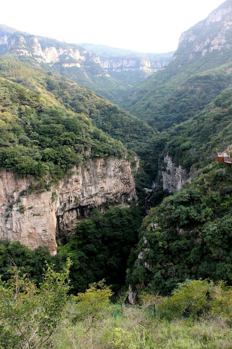 山东青州黄花溪景区图片,山东九寨沟黄花溪