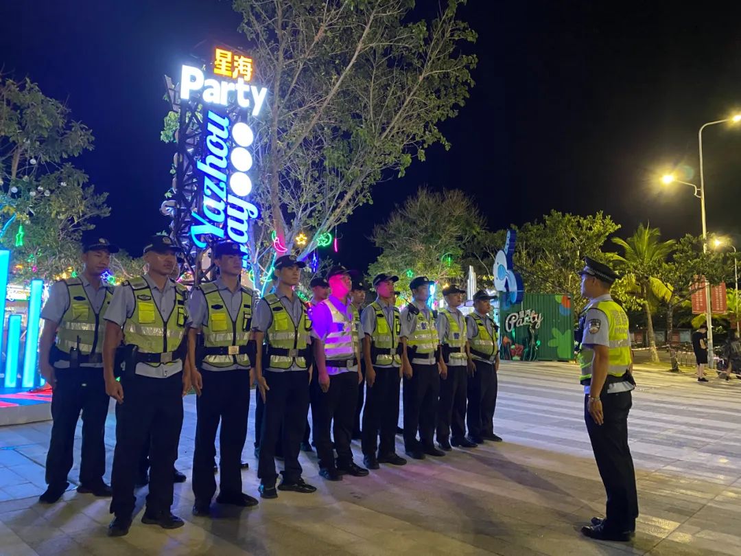 夏季行动丨吹响平安集结号！三亚市公安局启动夏夜治安巡查宣防第一次集中统一行动