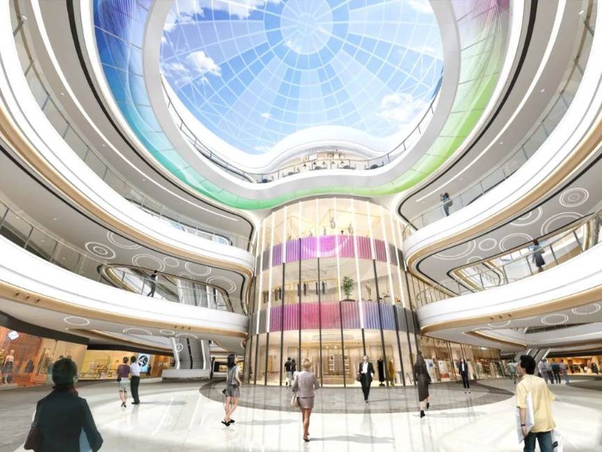 台州中央创新区城市设计展示,玉环万达综合体