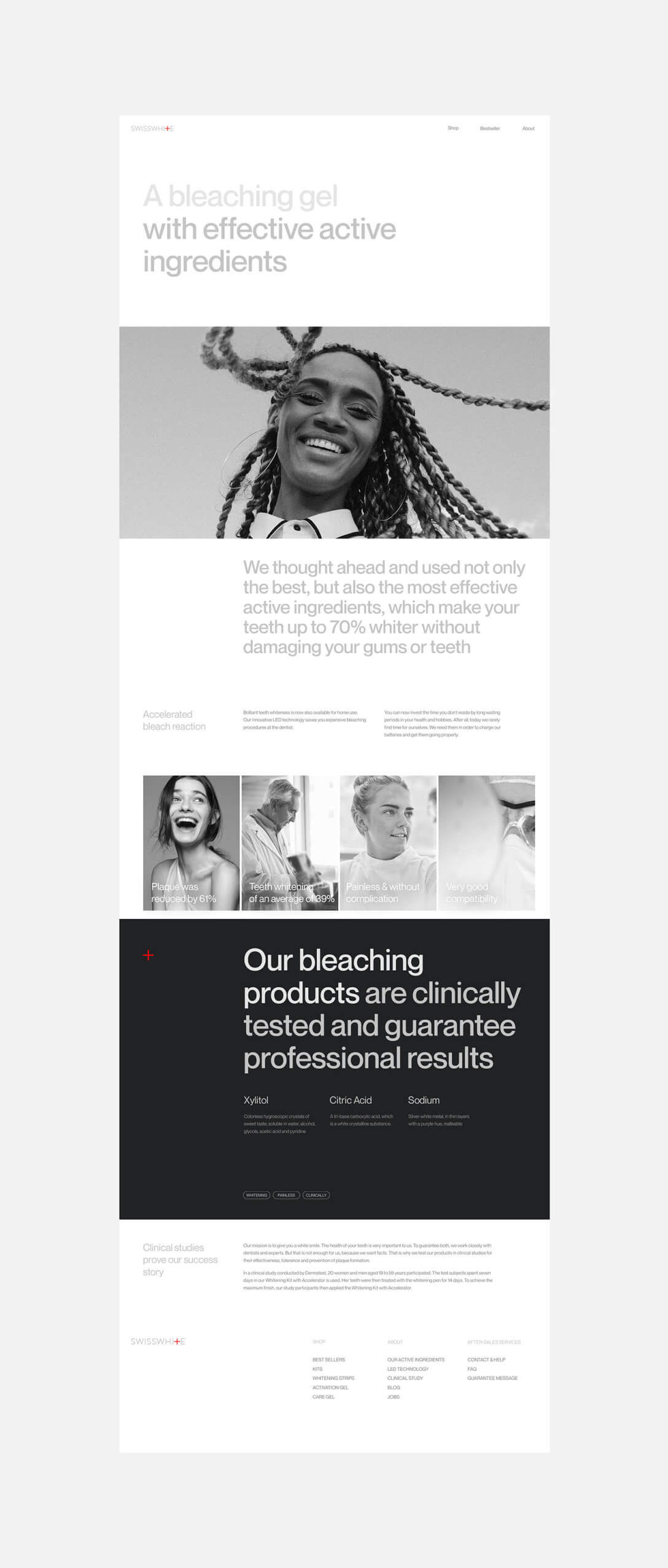 「MHD°妙合分享」独特的牙齿美白,SWISSWHITE医药品牌设计欣赏