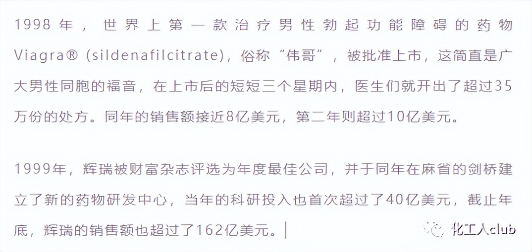 从化工厂到超级药厂，辉瑞是如何成为全球第一大药厂的？