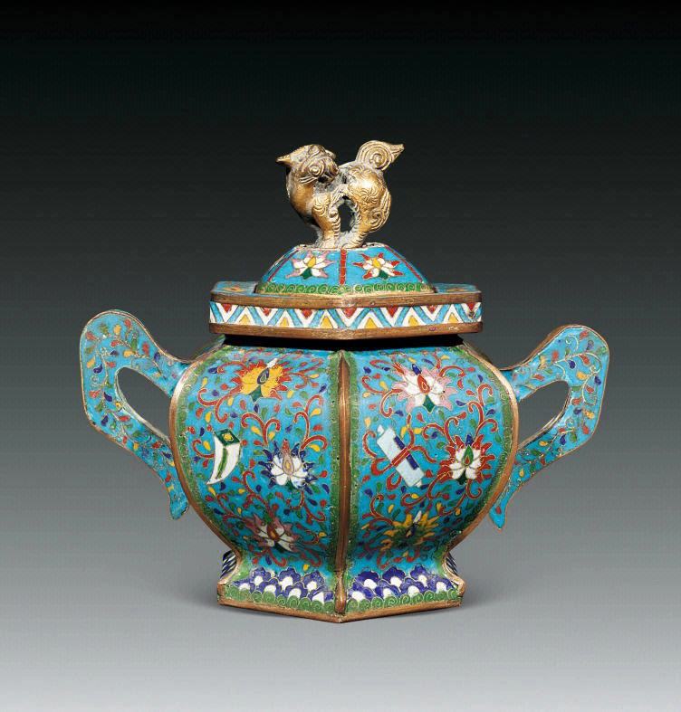 赏析清朝景泰蓝的历史与文化