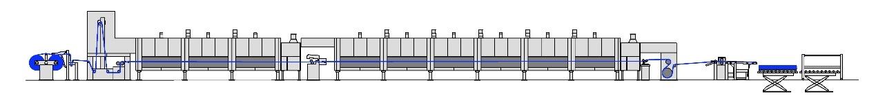卧式浸渍干燥机,浸渍干燥生产线