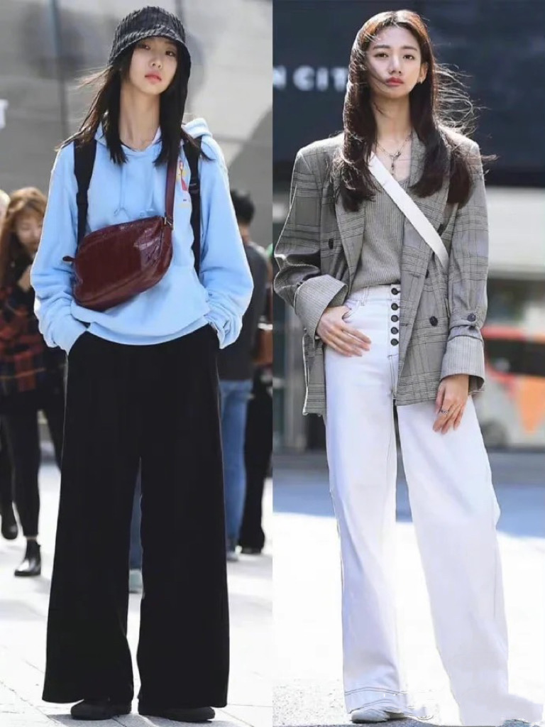 韩国最流行女生冬季穿搭,韩国穿搭ins时尚博主秋冬穿搭