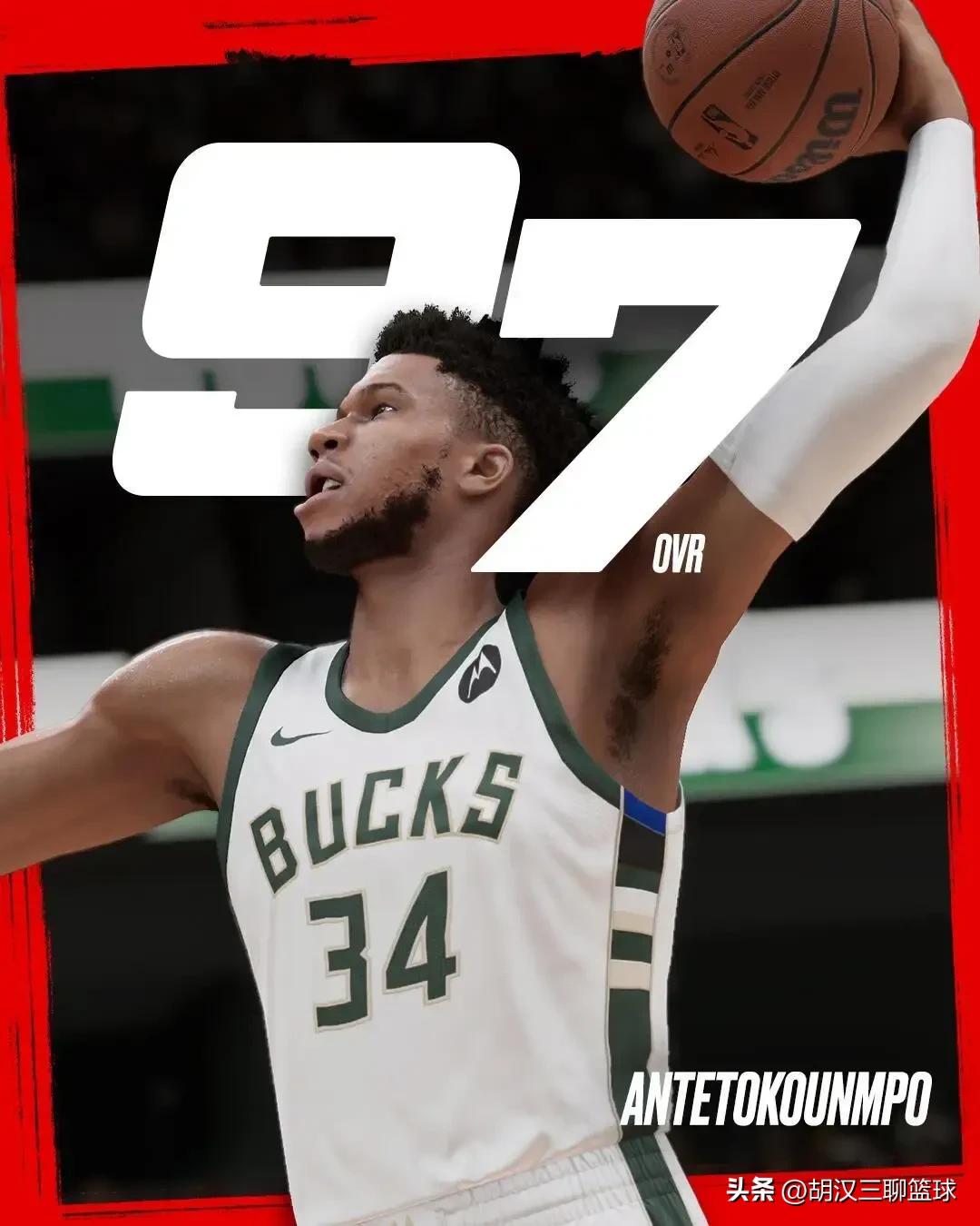 2k球员能力值,字母哥2k能力值详情