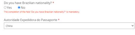 海外办巴西签证,巴西签证因公出国