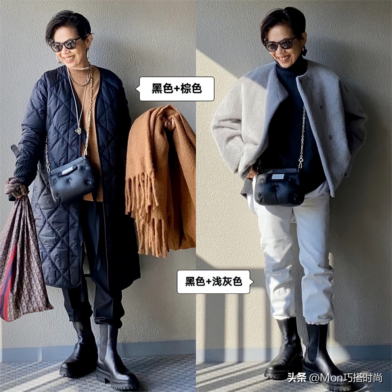 45岁女人冬季穿什么雪地靴子好看,女人穿哪个颜色的雪地靴好看