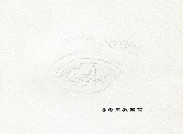 零基础如何画好素描,素描人物头像五官之眼睛结构