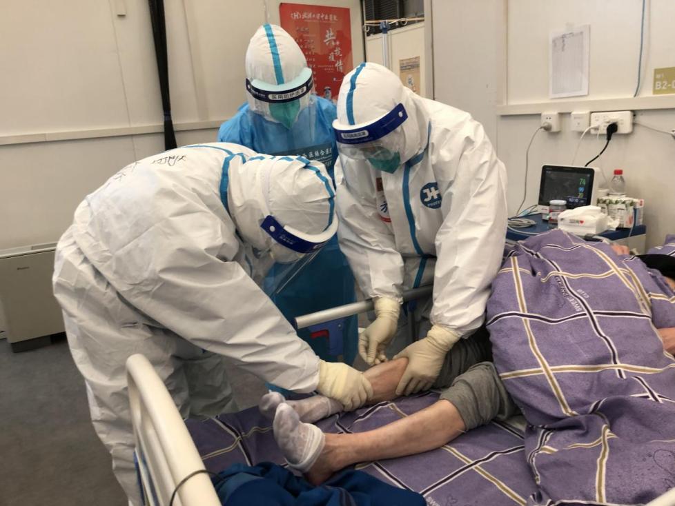 抗疫战场上的军人,抗疫时期的中医医护人员