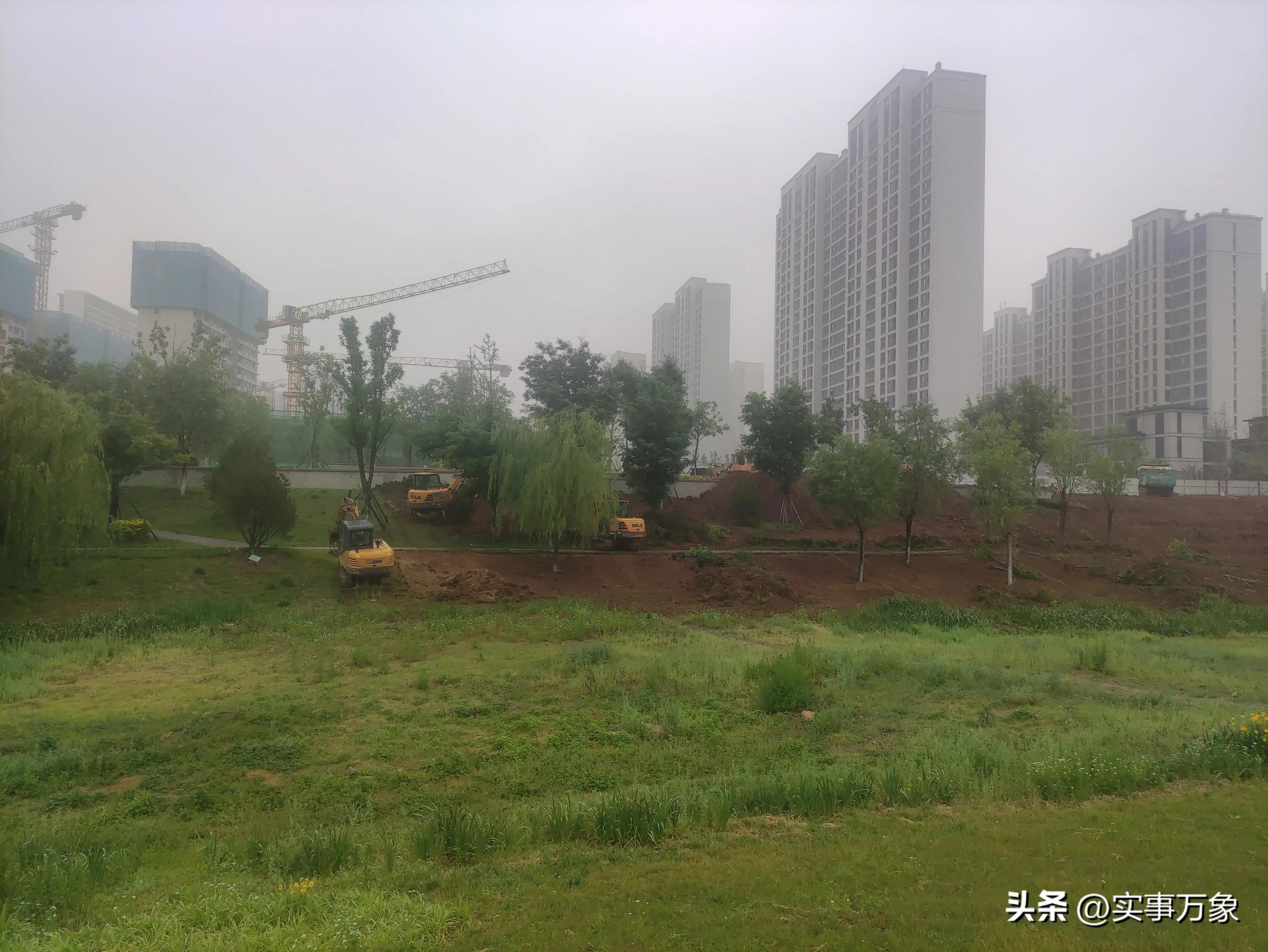 济南中新国际城韩仓河周围规划,中新国际城建设进度