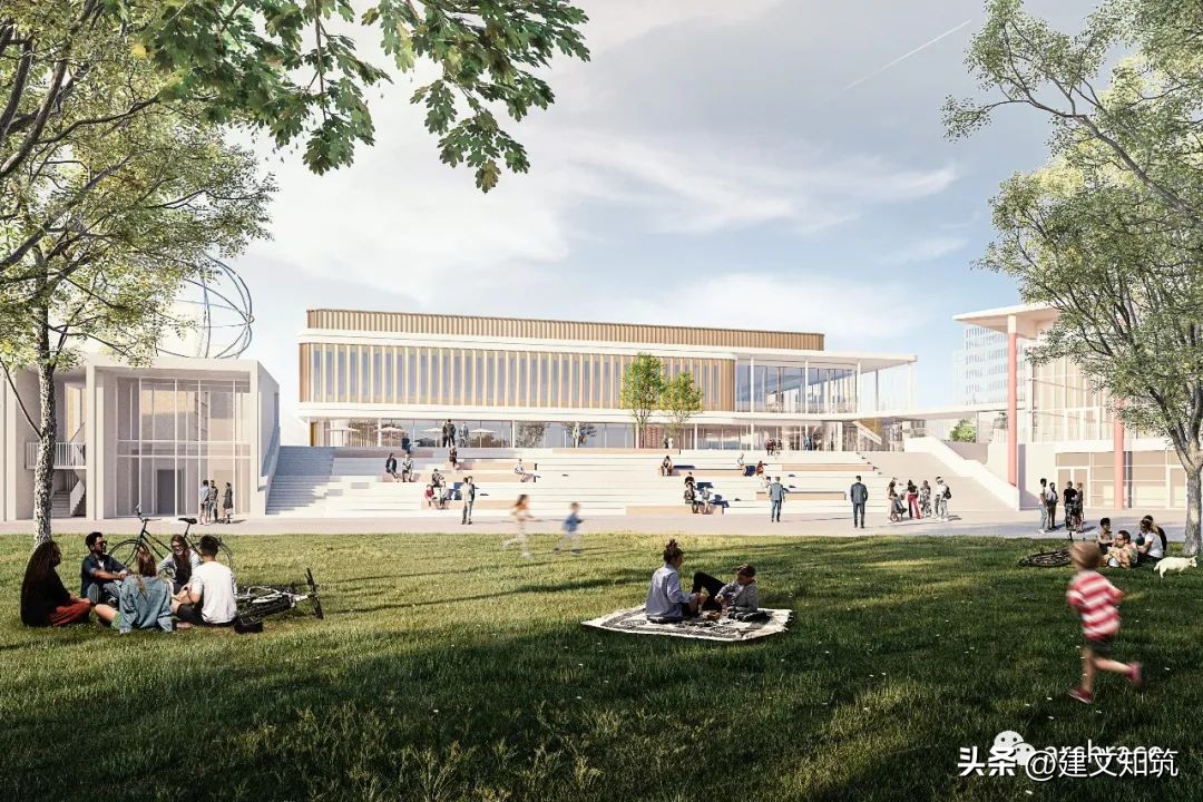 kadawittfeldarchitektur赢得萨尔布吕肯会议中心（MKK）设计竞赛