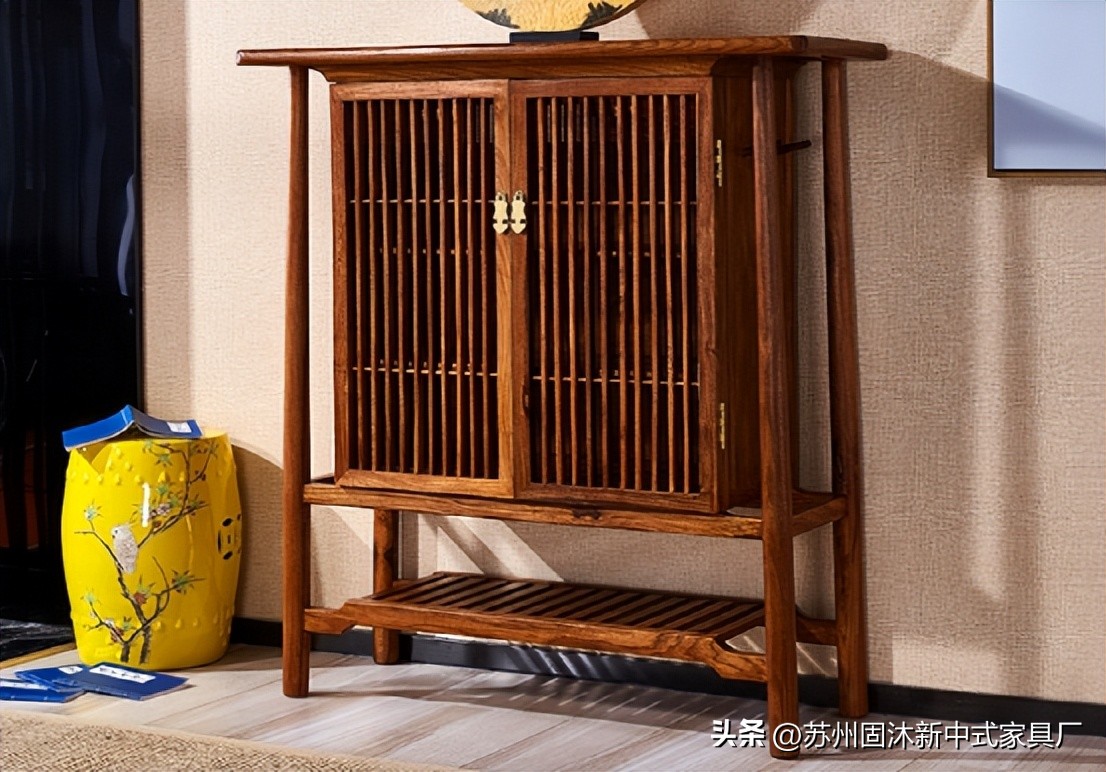 三室两厅简约风实木家具推荐,原木色简约新中式家具实景