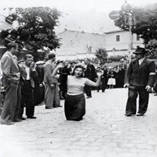 纳粹德国屠杀犹太女人,变态纳粹