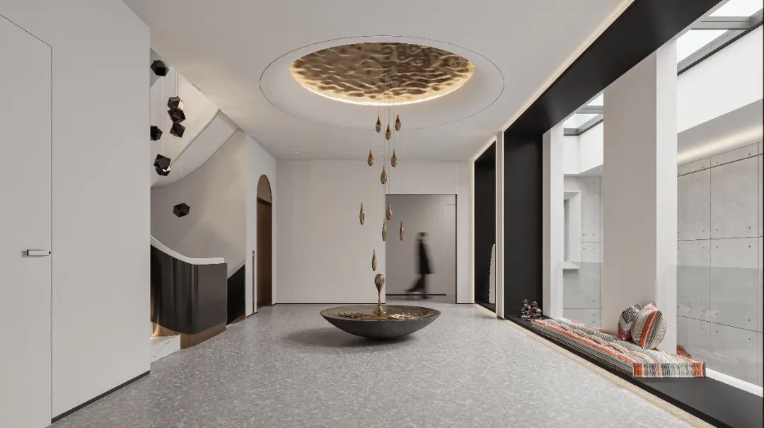 顶级豪宅设计团队,北京1000平别墅现代轻奢装修