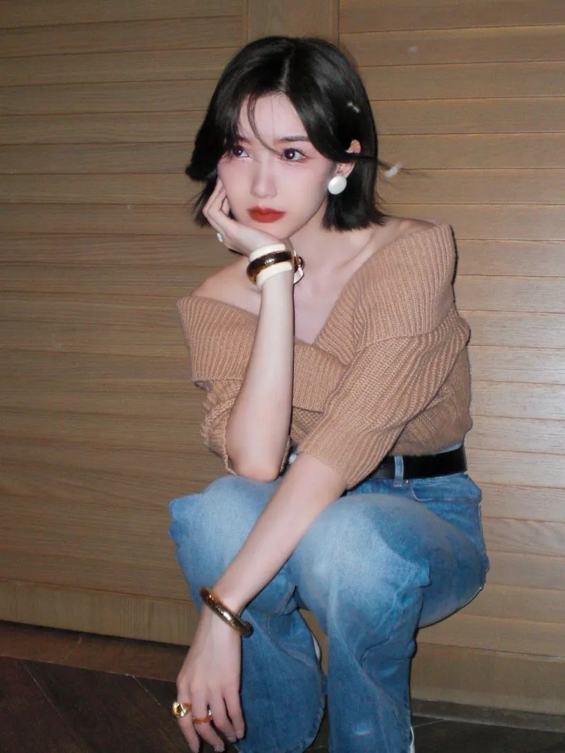 初秋氛围感枫糖棕色系妆容,秋冬焦糖暖栗妆