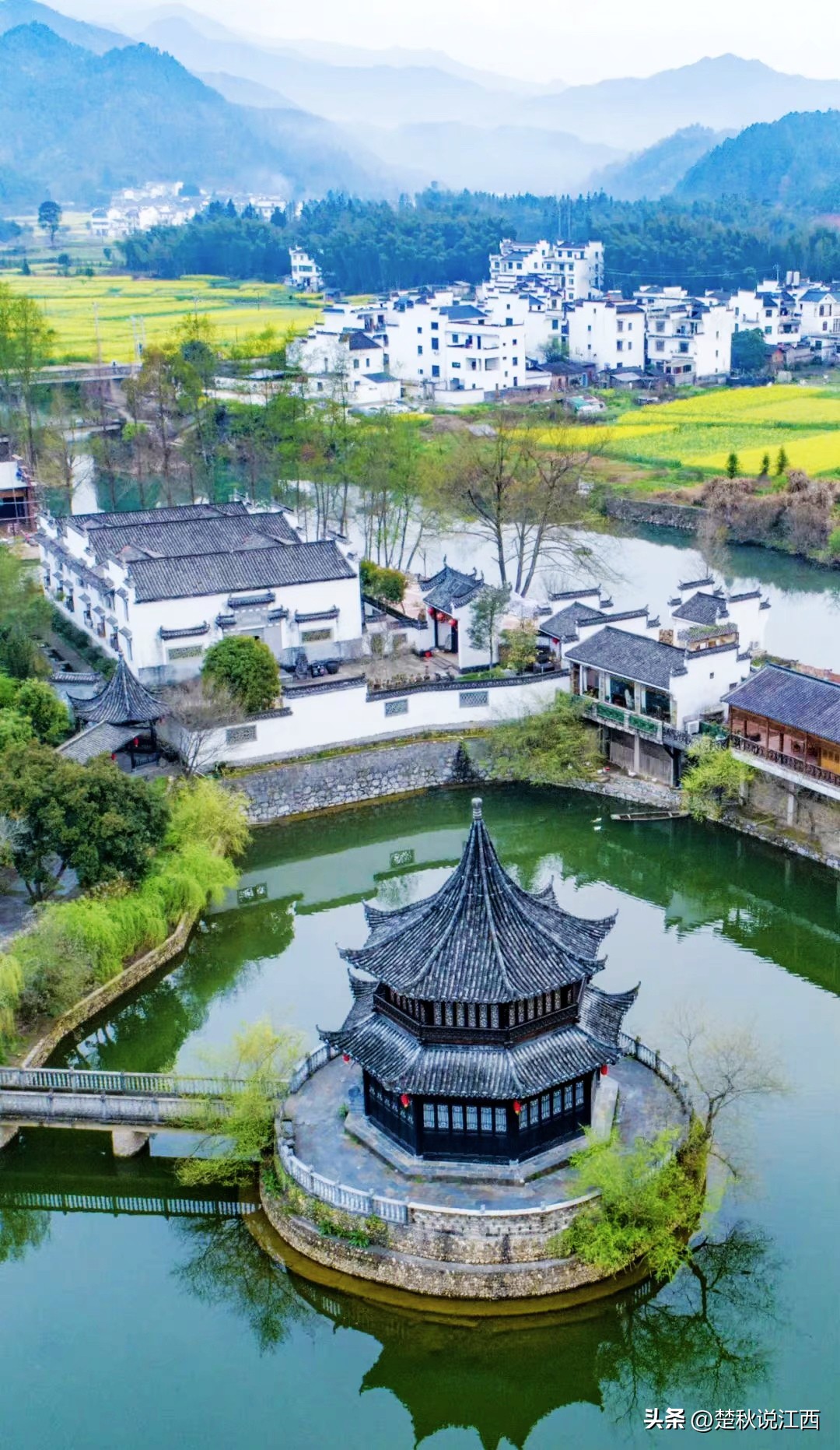 古村古镇古廊桥,江西的水乡古镇
