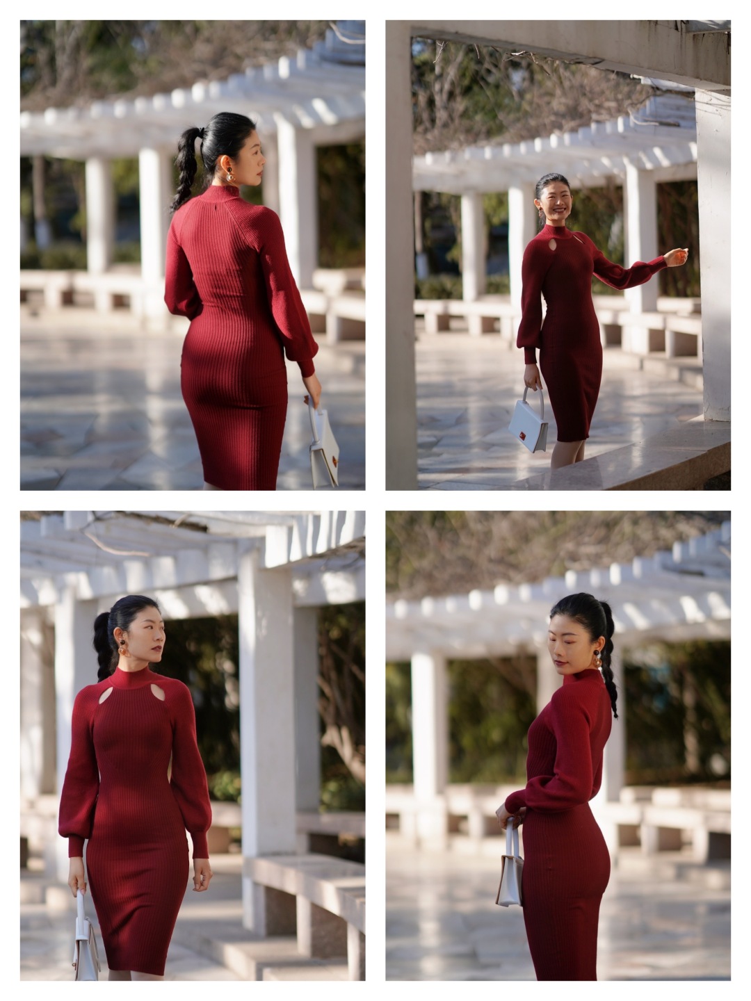 充满春天气息的穿搭,穿搭色彩的变化也在慢慢唤醒春天