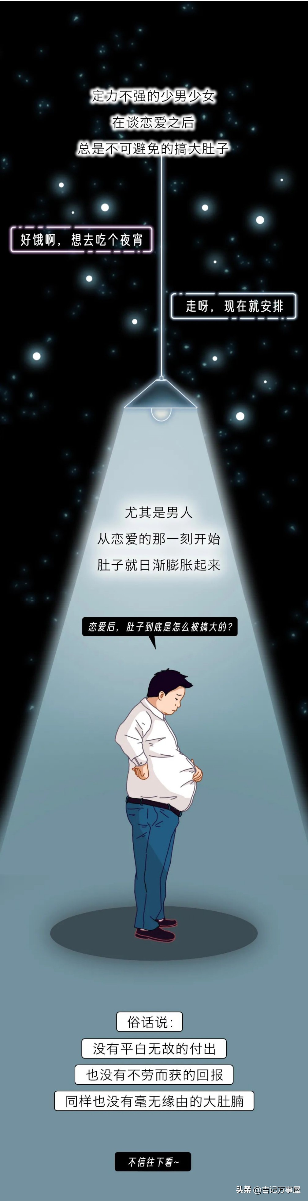 为什么男生有女朋友后肚子变胖了,为什么结婚后男的肚子越来越大