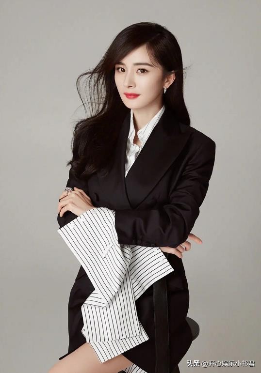 女明星与杨紫,女星西装白鹿