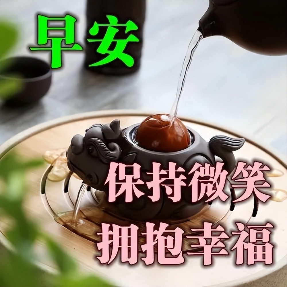 时光不老友谊不散早上好祝福短句,人生有缘风雨不散早上好表情图片