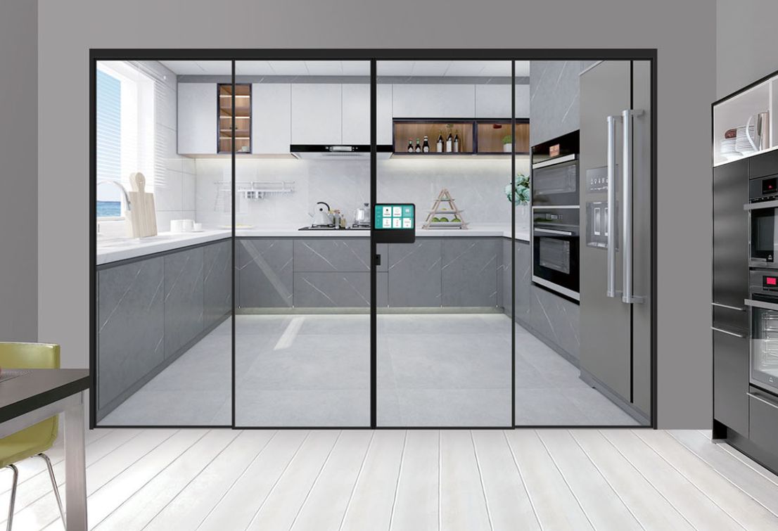 磁悬浮自动平移门安装,磁悬浮智能自动门单扇