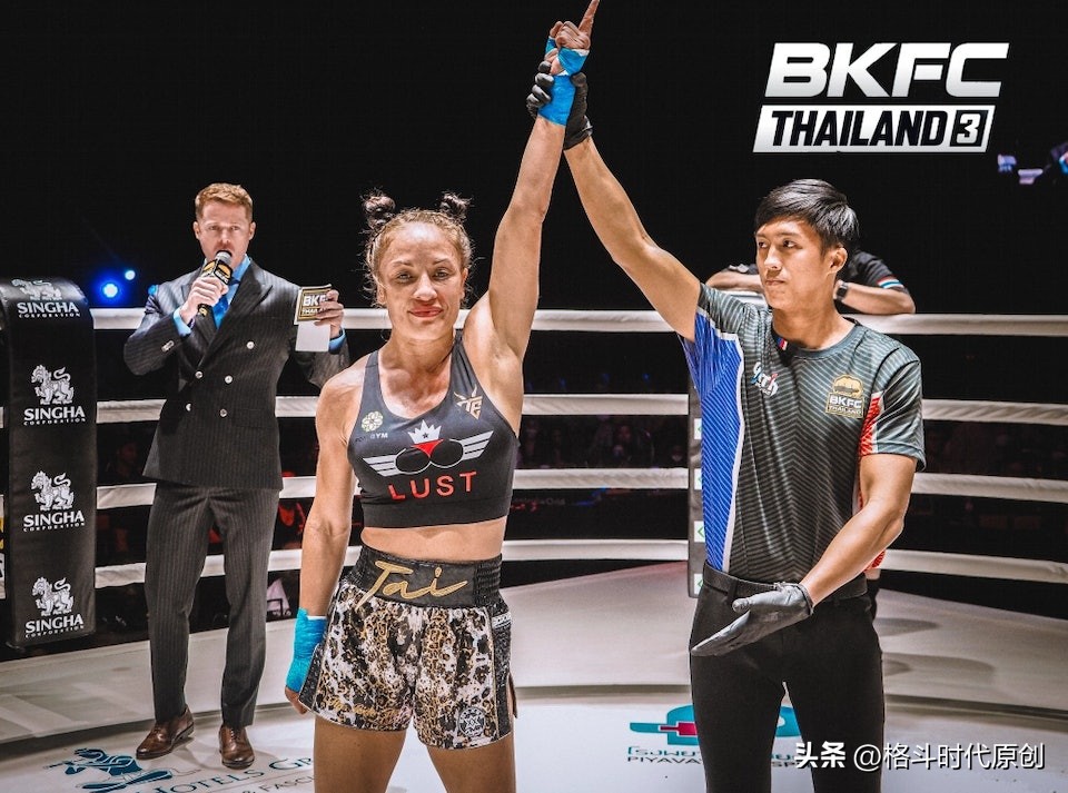 女子裸拳ko外国选手,裸拳比赛外国女拳手