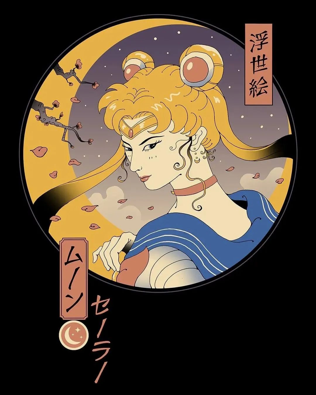 浮世绘动漫插画,菲律宾著名插画师作品