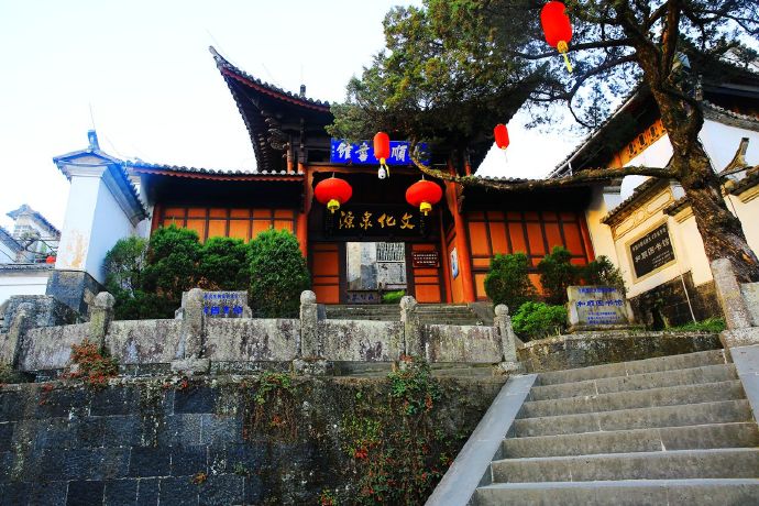 云南和顺古镇,和顺古镇如诗如画的风景