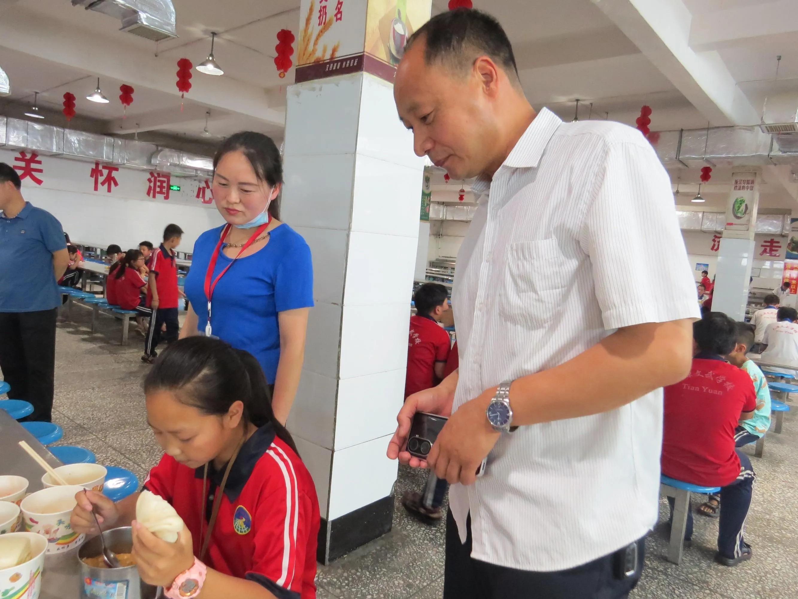 共享美好“食”光——天源文武学校食堂开放日