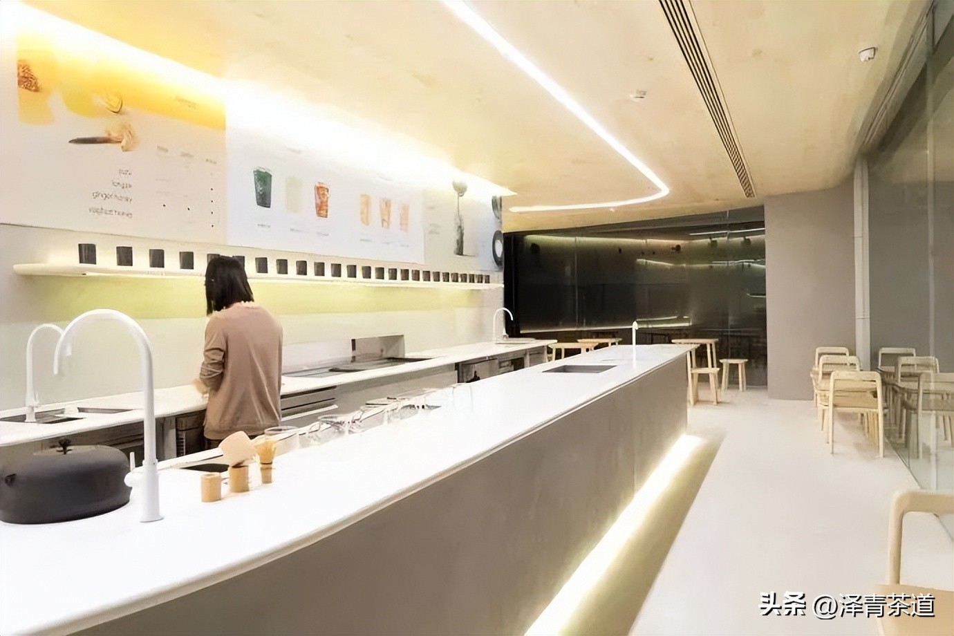 阳台创意设计成茶室,100例经典茶室设计手绘