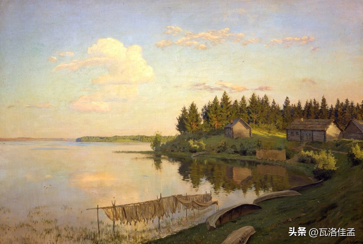 夏天的魅力诗句,夏天的美丽景色绘画