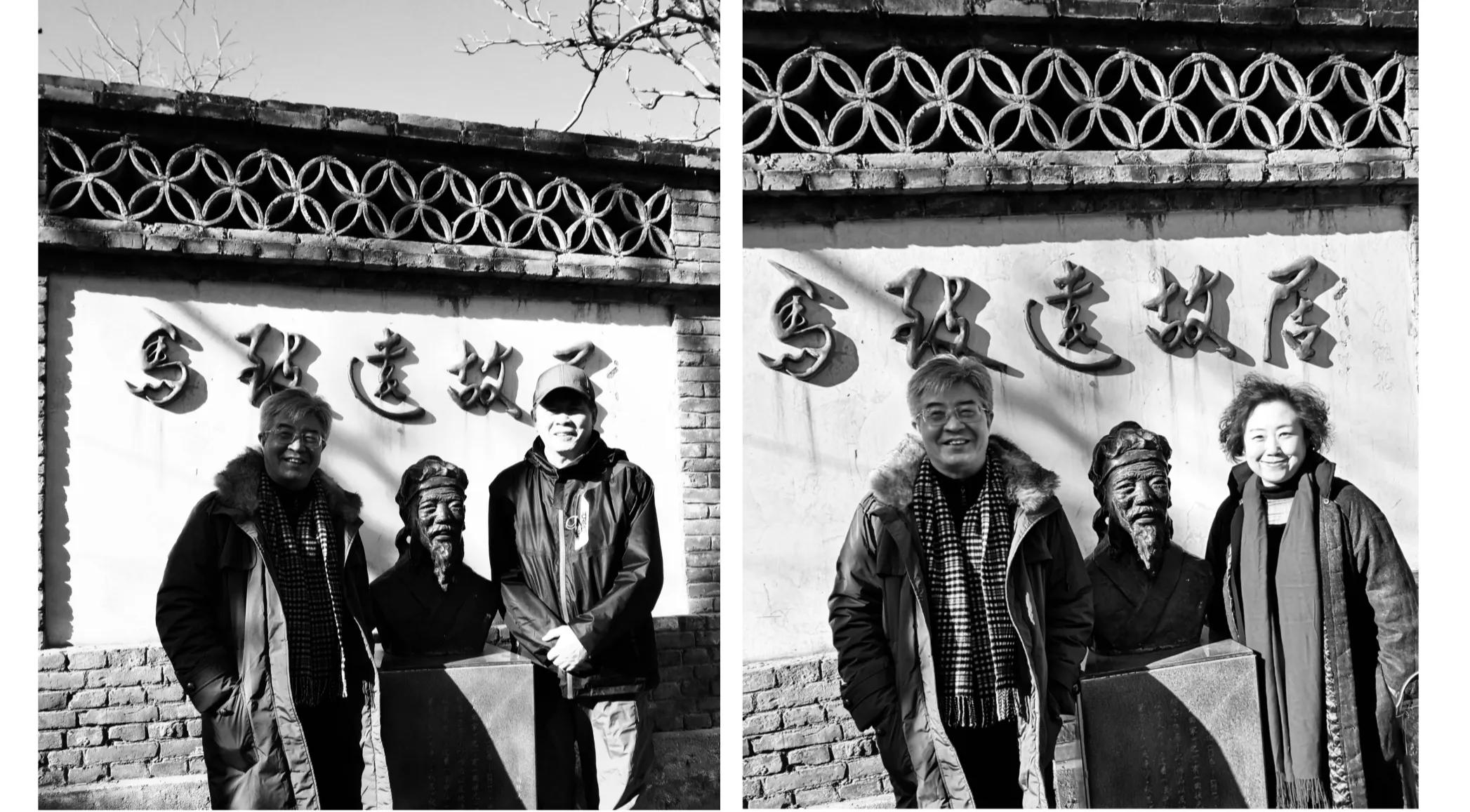 俞敏洪访马致远故居,游京西古道访马致远故居朋友圈