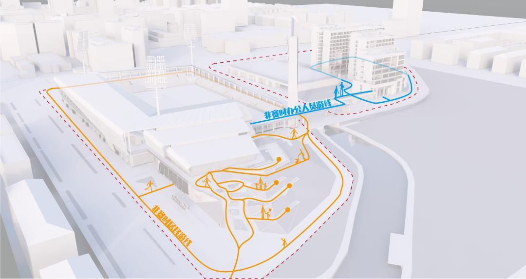 全民健身中心足球场,容纳近10万人的全民健身馆