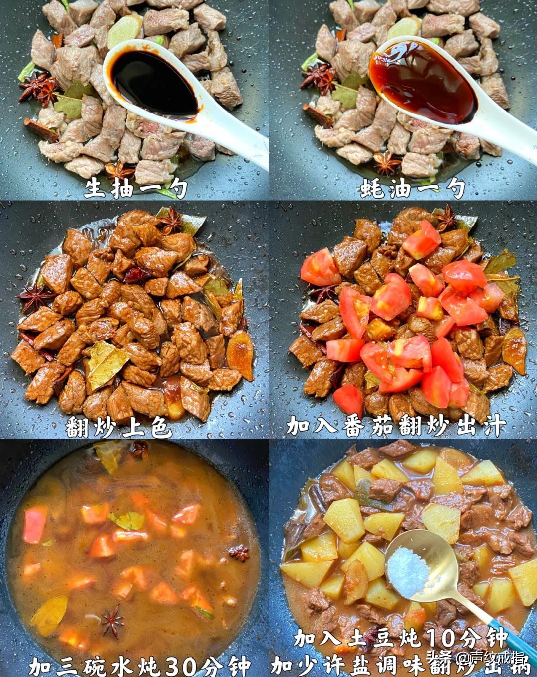 牛肉炖土豆芹菜西红柿金针菇白菜,炖牛肉西红柿圆白菜土豆