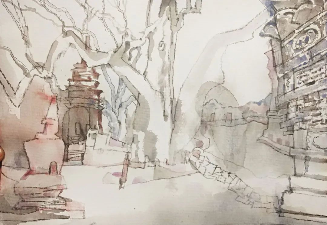 刘筱静山水作品欣赏,刘筱静水墨画作品欣赏