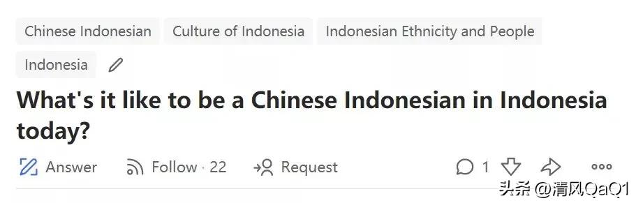 现在印尼的华人是什么地位,印尼的华人现在怎么样了