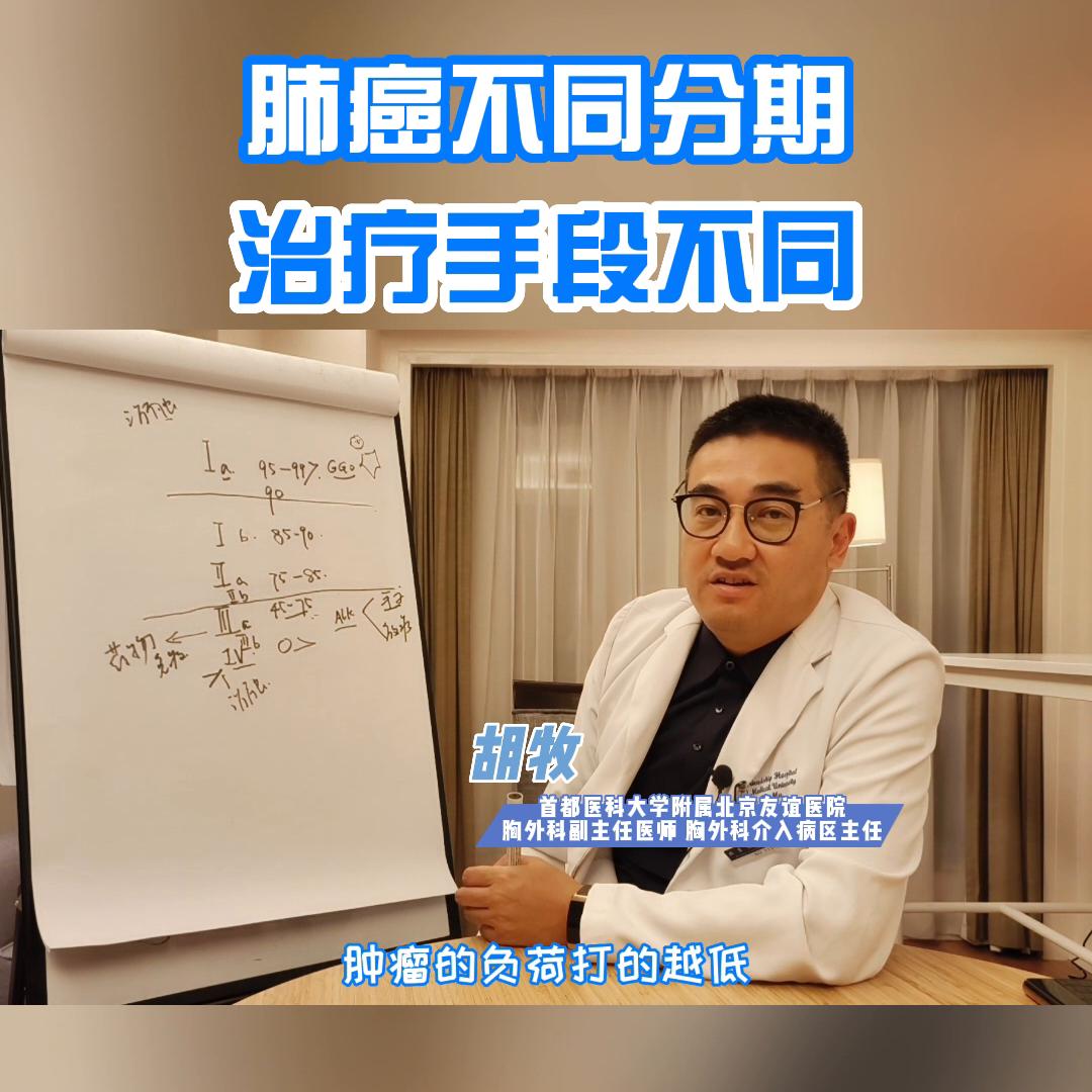 预防肺癌抖音短视频,肺癌不同分期